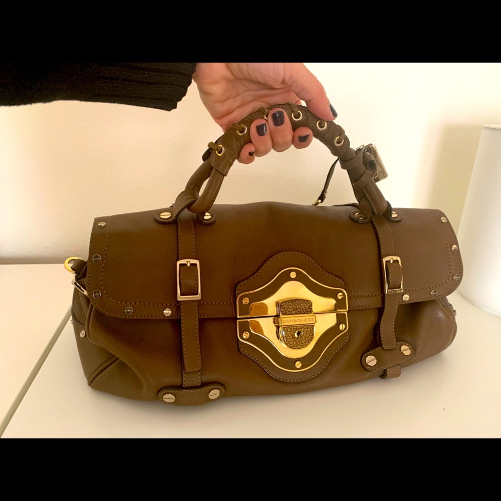 Borbonese made in Italy luxury handbag